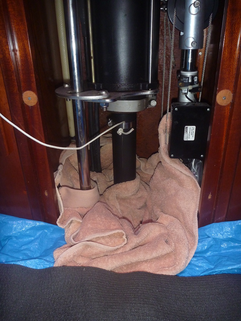  Amel Super Maramu 2000 Bow Thruster overhaul 