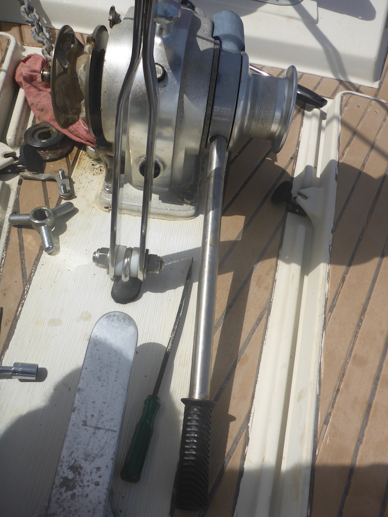  windlass lofrans tigres maintenance Amel Super Maramu 2000 