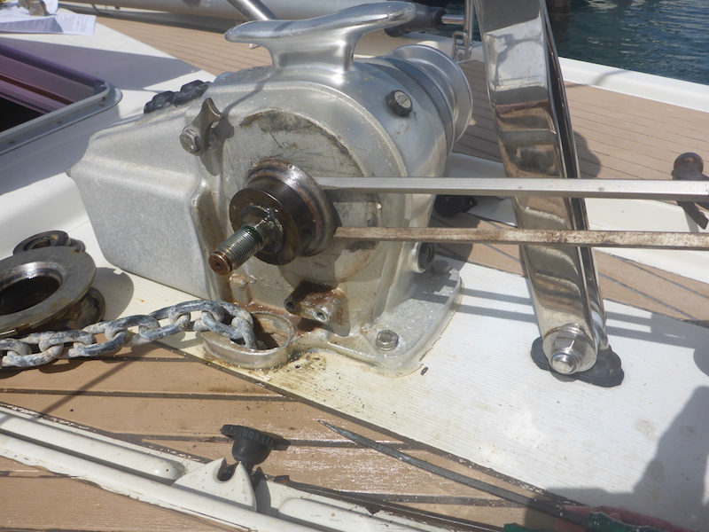  windlass lofrans tigres maintenance Amel Super Maramu 2000 