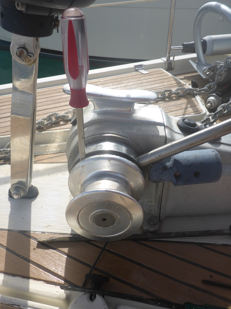  windlass lofrans tigres maintenance Amel Super Maramu 2000 