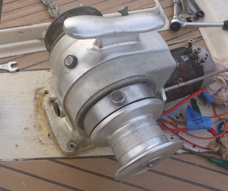  windlass lofrans tigres overhaul Amel Super Maramu 2000 