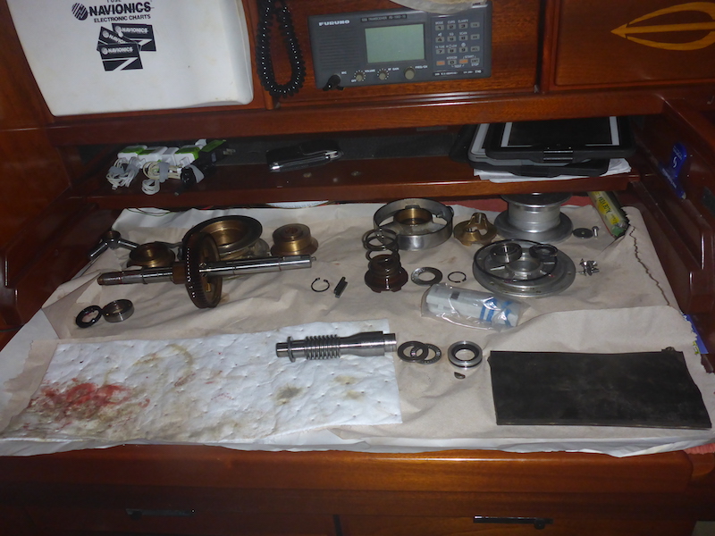  windlass lofrans tigres overhaul Amel Super Maramu 2000 