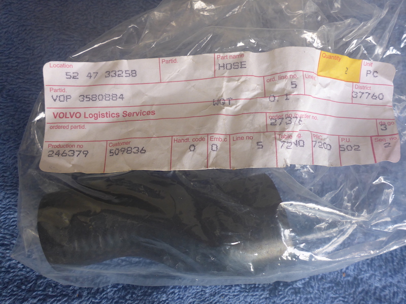  Volvo 3580884 Hose Connector Exhaust Pipe Elbow for sale SXM Saint Martin Sint Maarten